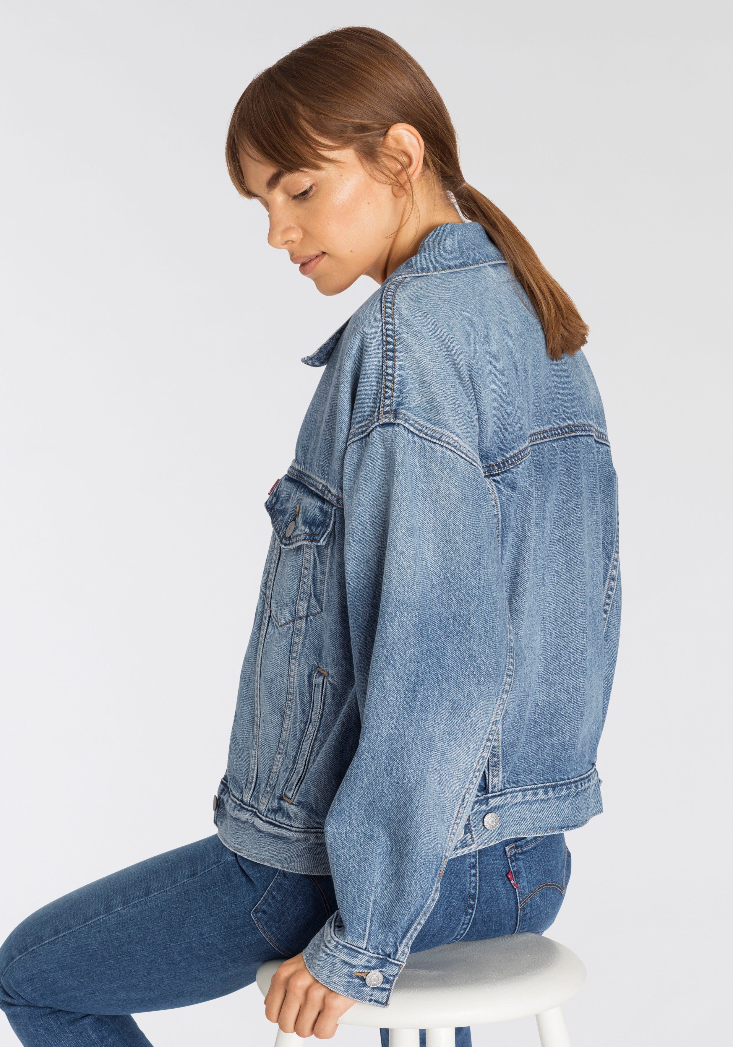 Levi's® Jeansjacke 90S TRUCKER mit Umlegekragen günstig online kaufen
