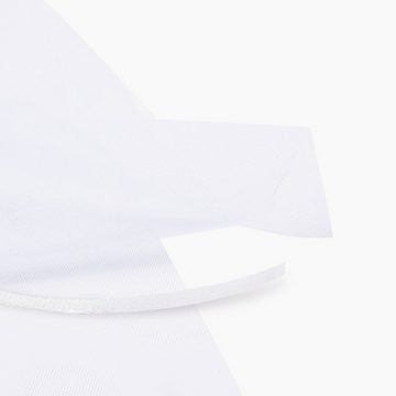 Grafner Fliegengitter-Gewebe Grafner® Insektenschutz Fliegengitter Fenster 100x100cm Klettband weiß, 100 x 100 cm