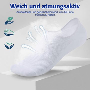 Cbei Sneakersocken Sneakersocken Damen Herren Füßlinge Unsichtbare Sneaker Sport Socken