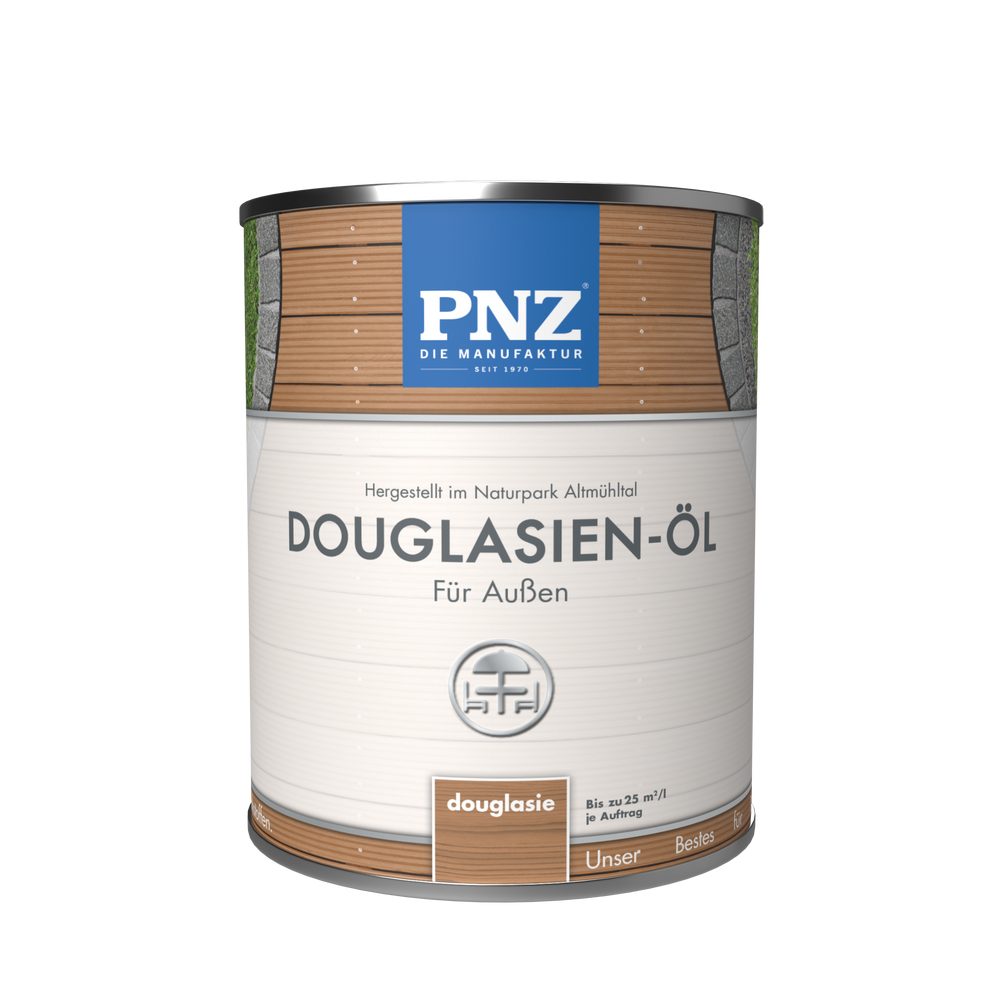 PNZ - Die Manufaktur Hartholzöl Douglasien-Öl, unser Bestes für Douglasienholz