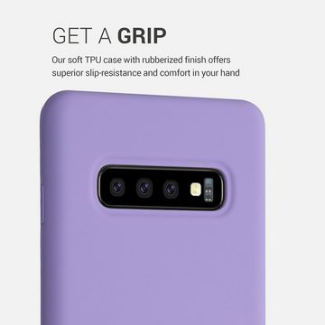 kwmobile Handyhülle Hülle für Samsung Galaxy S10 Plus / S10+, Hülle Silikon gummiert - Handyhülle - Handy Case Cover