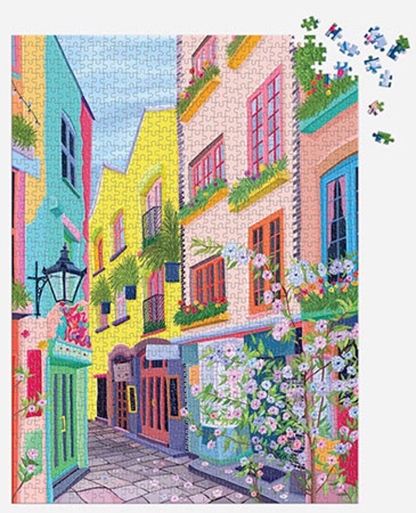 Chronicle Books Puzzle Bunte Passage in London, Puzzleteile