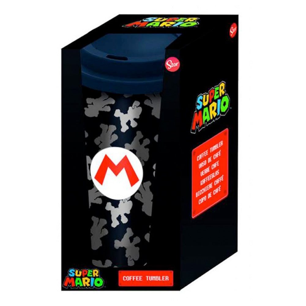 Super Mario Thermotasse Super Mario Hologram Mug2Go, 520 ml, Lizenz Logo