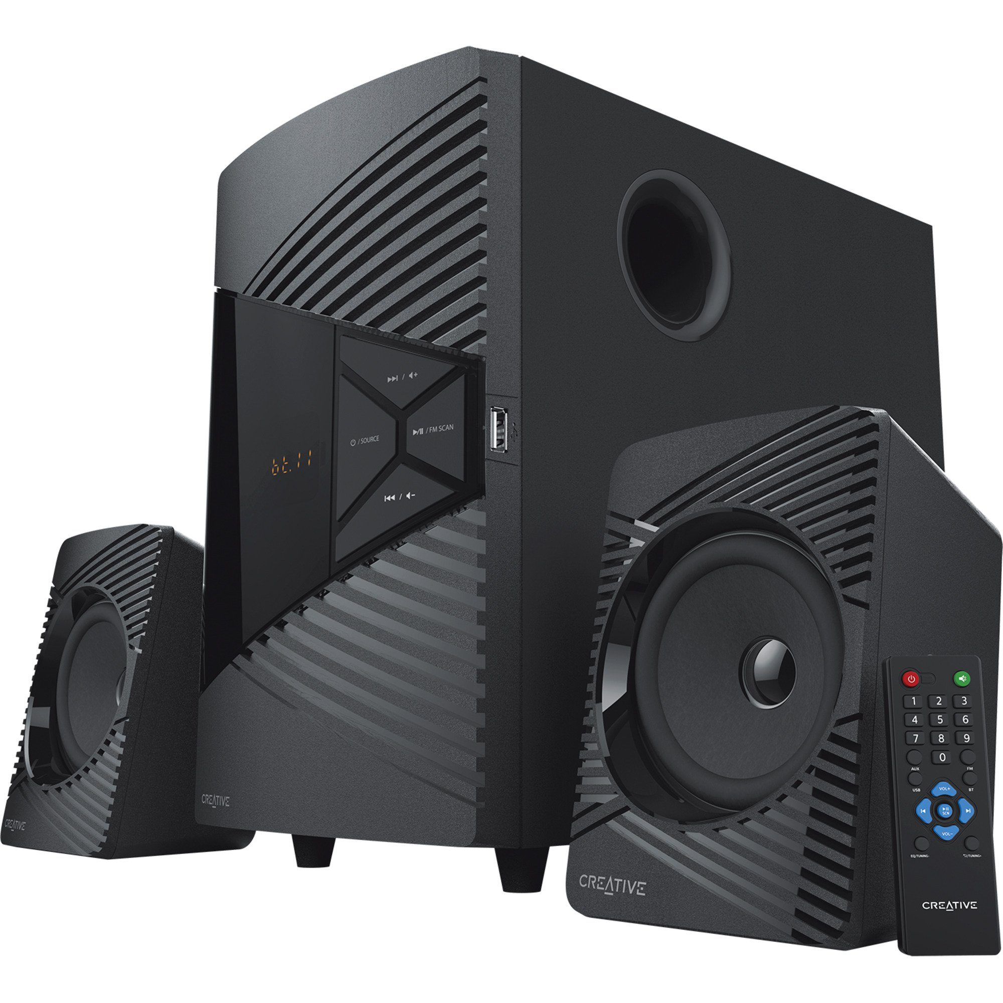 Creative SBS E2500, Lautsprecher, (AUX, USB, Lautsprecher
