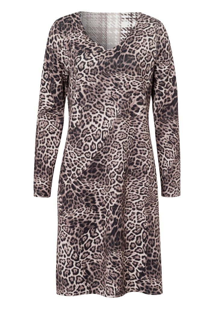 TUZZI Strandkleid Leo Design Weiche Viskose-Elasthan-Mischung für fließende günstig online kaufen