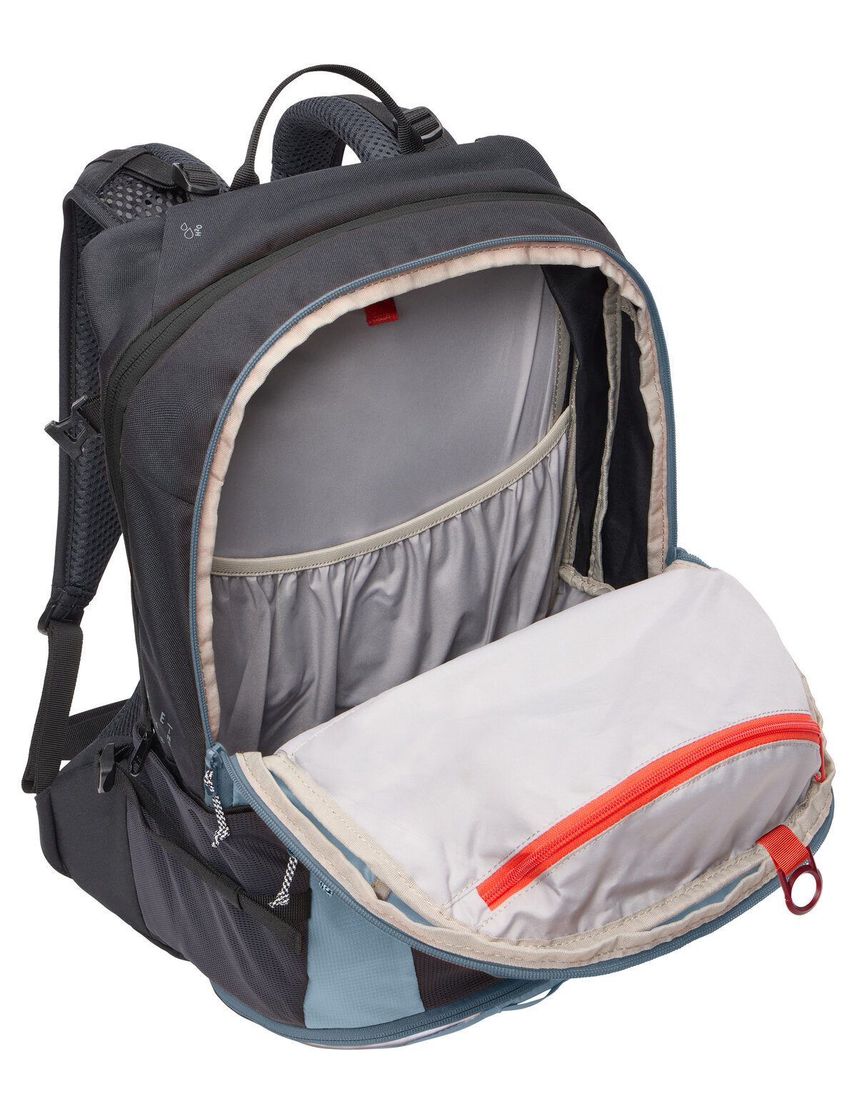 VAUDE Wanderrucksack Bike Alpin 23+5 (Kein Set), Mountainbike Fahrrad Rucksack für Mehrtagestouren und Alpencross