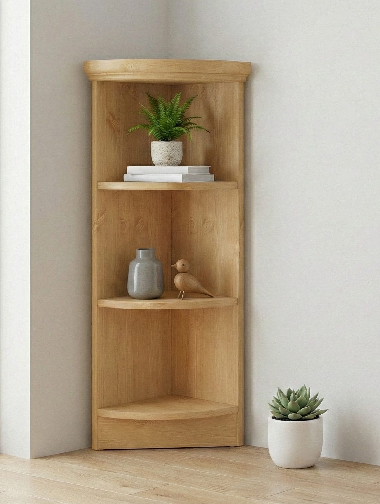 OTTO home Anbauregal Soeren Abschlussregal Höhen 97 bzw. 220 cm, aus massiver Kiefer, passend für Tiefe 29 cm, FSC®-zertifiziert