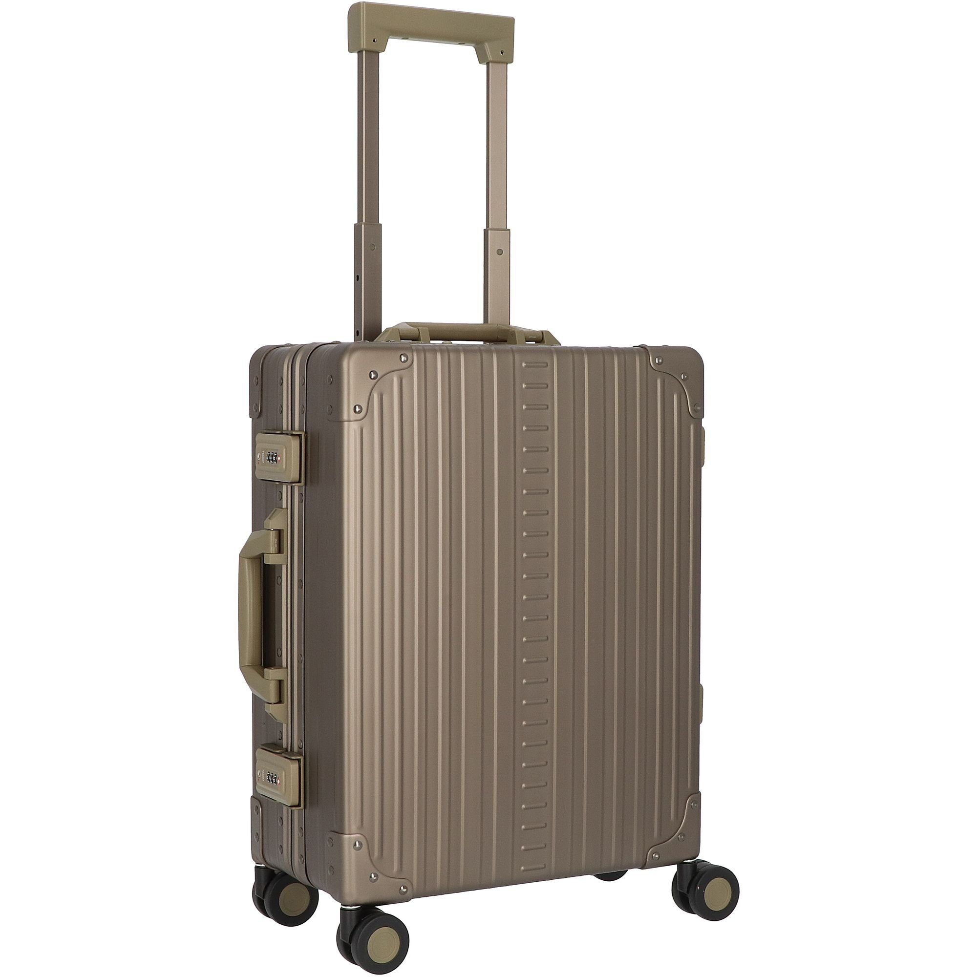 ALEON Handgepäck-Trolley Traveler, 4 Rollen, Aluminium