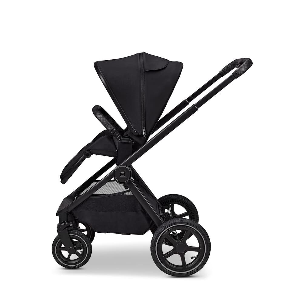 Moon Kombi-Kinderwagen Gio Fold Air Kombikinderwagen, Gestell und Babywanne mit einem Handgriff zusammenfaltbar