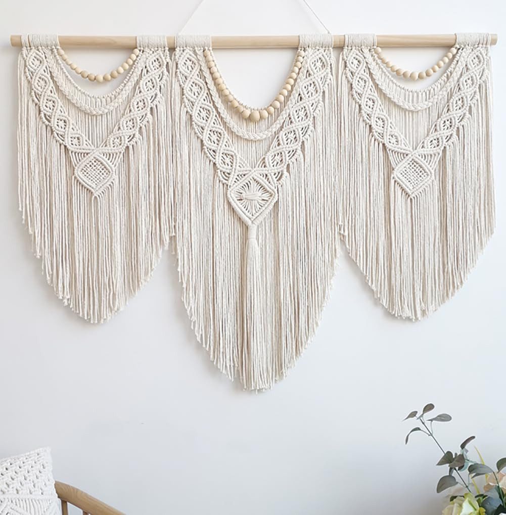 Coonoor Wanddekoobjekt Boho Deko-Makramee Wandbehang, Elegante günstig online kaufen