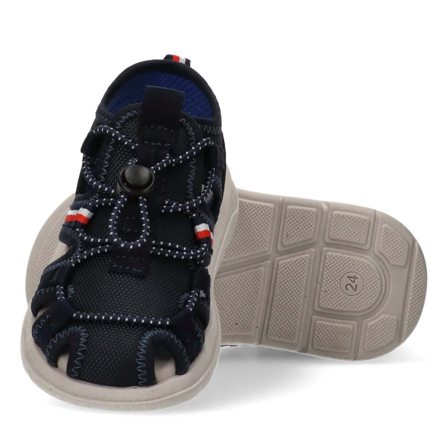 Tommy Hilfiger Sandale Trekking Schuh, Sommerschuh mit praktischem Schnellverschluss