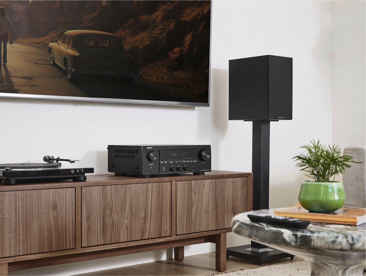 Denon AV-Receiver DRA-900H WLAN) (Bluetooth, 2.2 schwarz