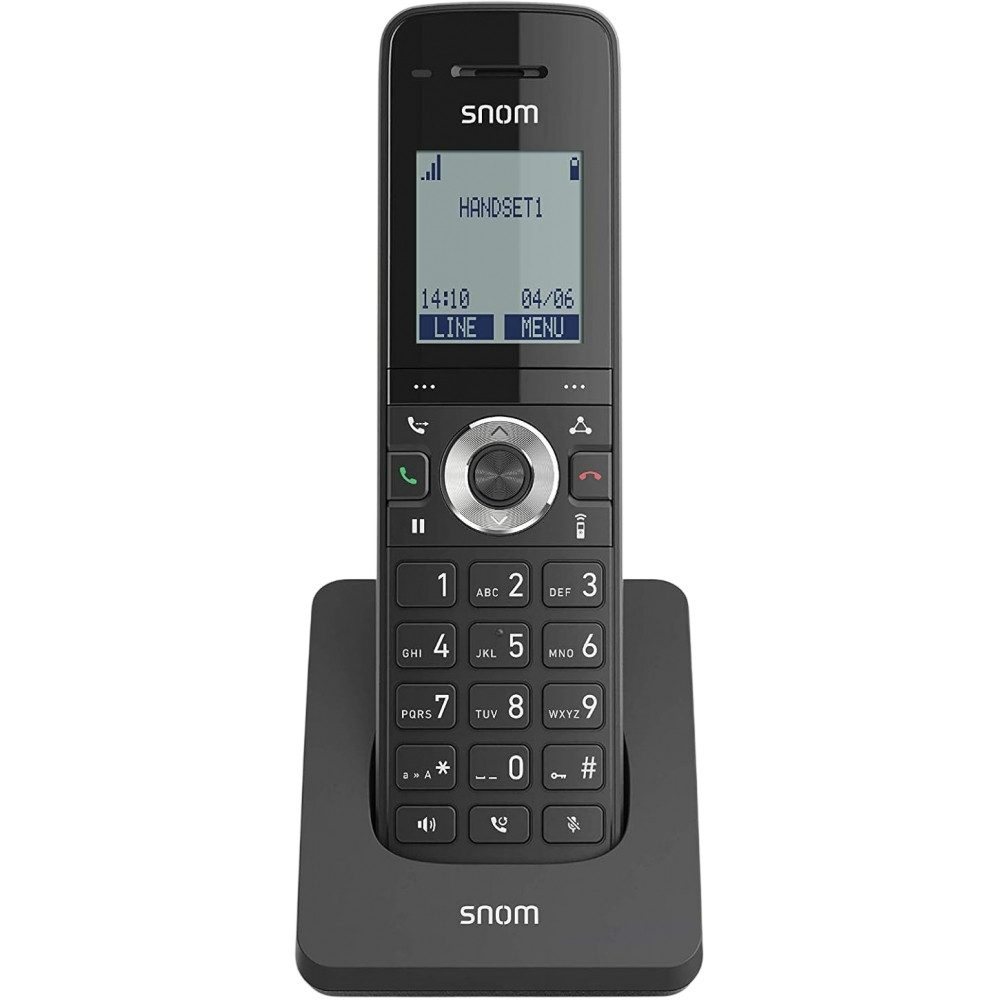 Snom M15 SC - Mobilteil - schwarz Schnurloses Mobilteil