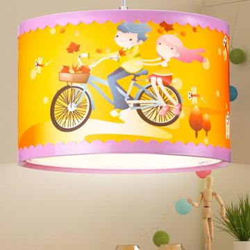 etc-shop LED Pendelleuchte, Leuchtmittel inklusive, Warmweiß, 7 Watt LED Decken Pendellampe Kinderzimmer Leuchte Hängelampe-