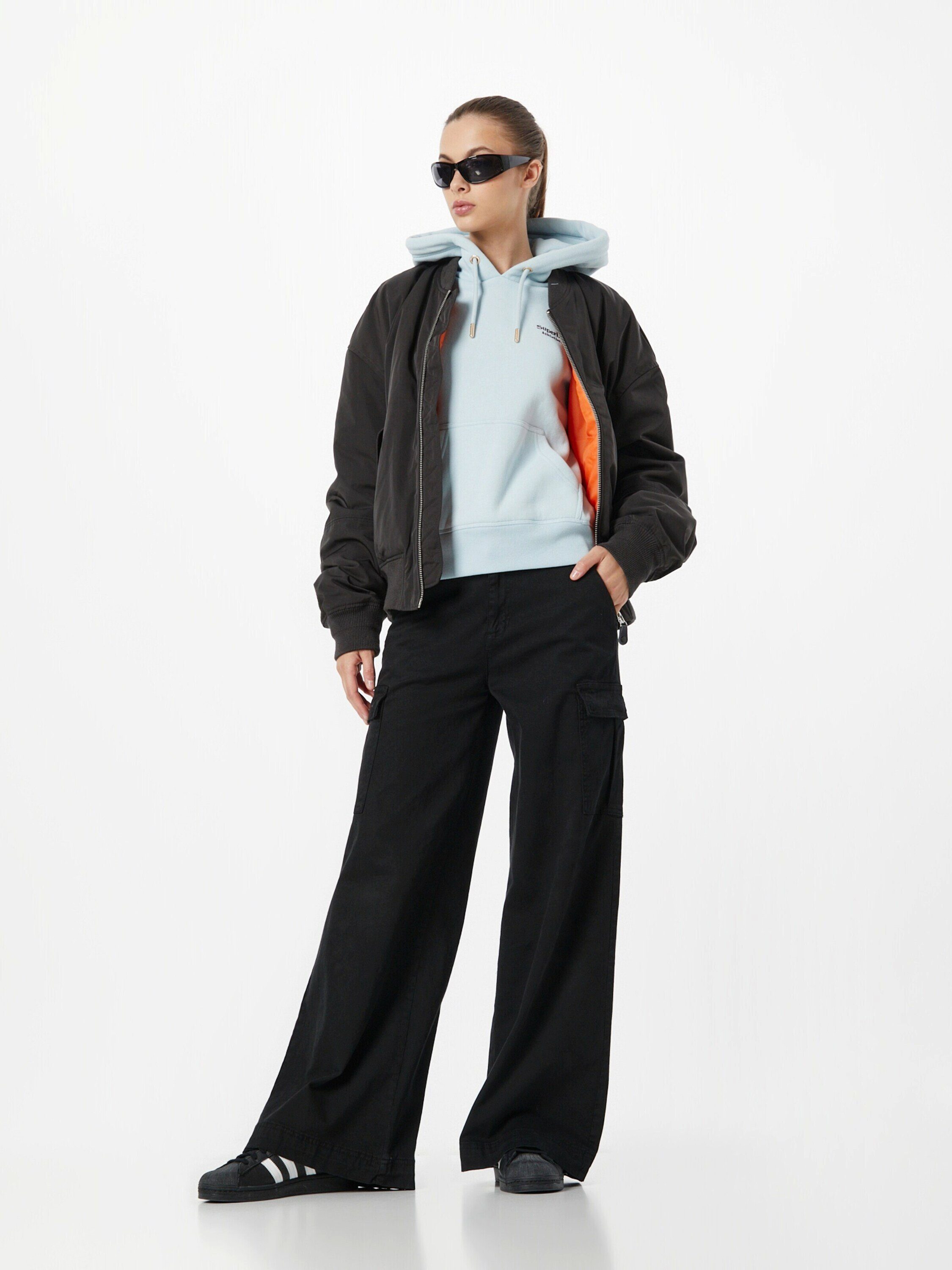 Superdry Sweatshirt Essential (1-tlg) Stickerei