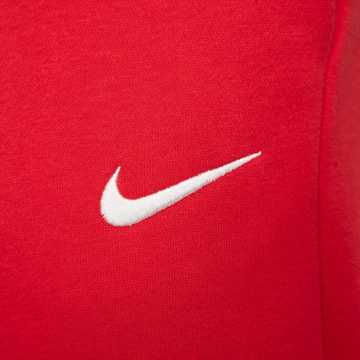 Nike Jogginghose W NSW PHNX FLC HR PANT WIDE UNIVERSITY RED/SAIL