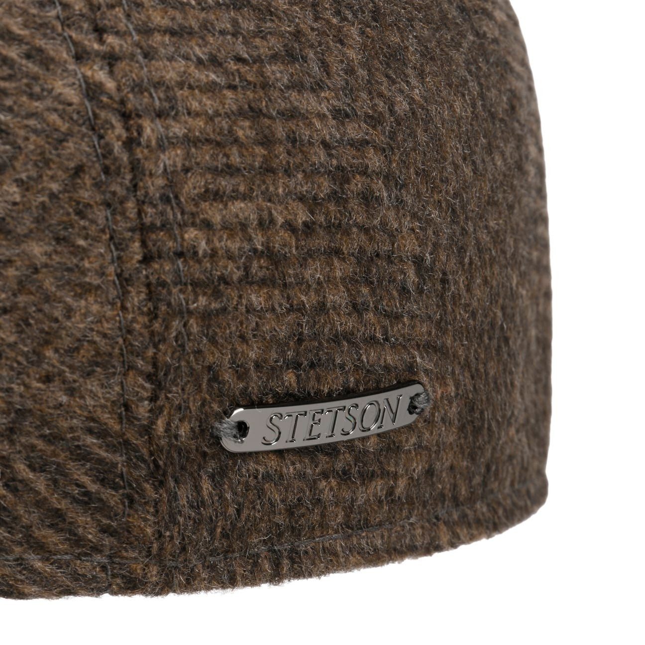Stetson Flat Cap (1-St) Schirmmütze mit Schirm, Made in Germany