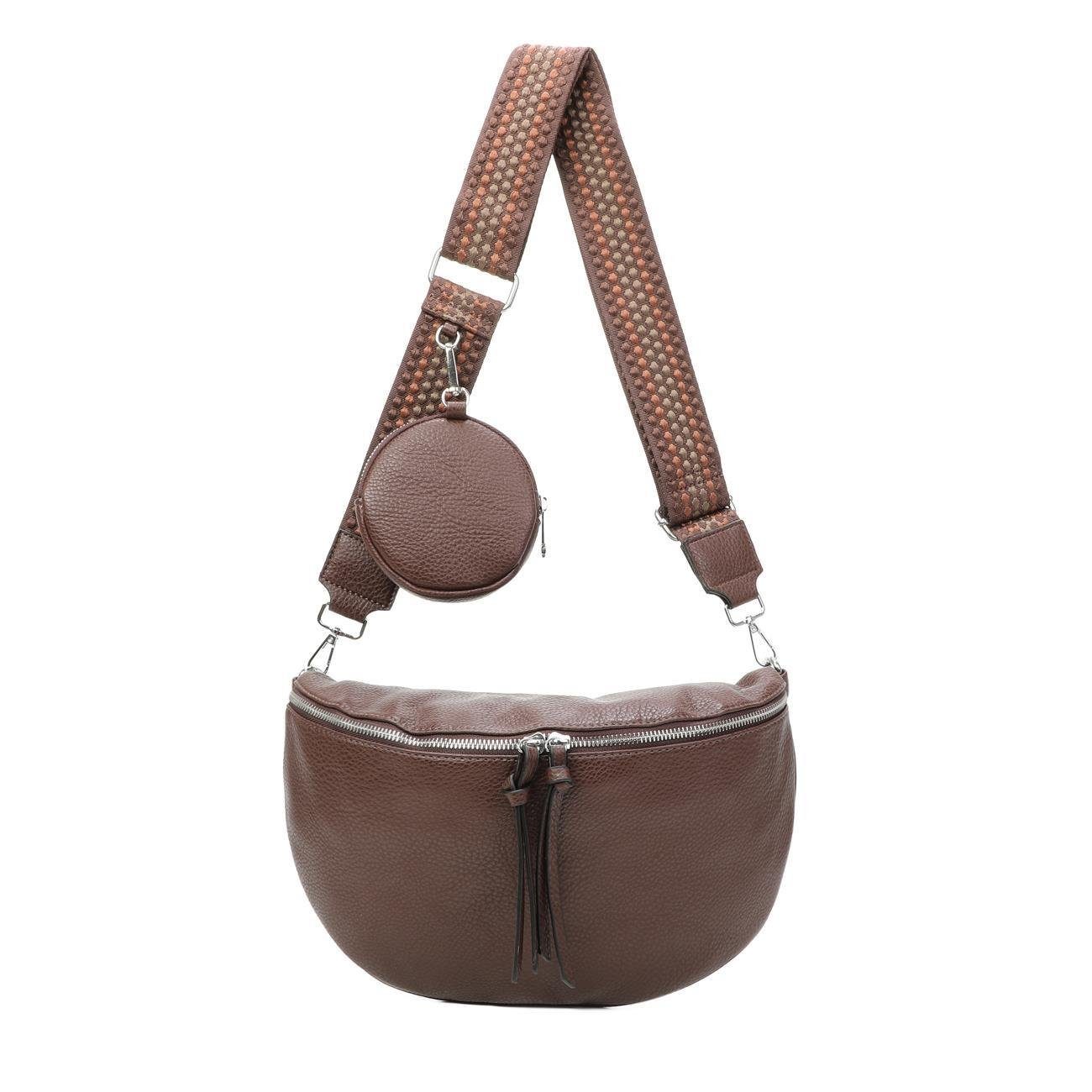 ITALYSHOP24 Schultertasche Damen Brusttasche Umhängetasche CrossBody günstig online kaufen