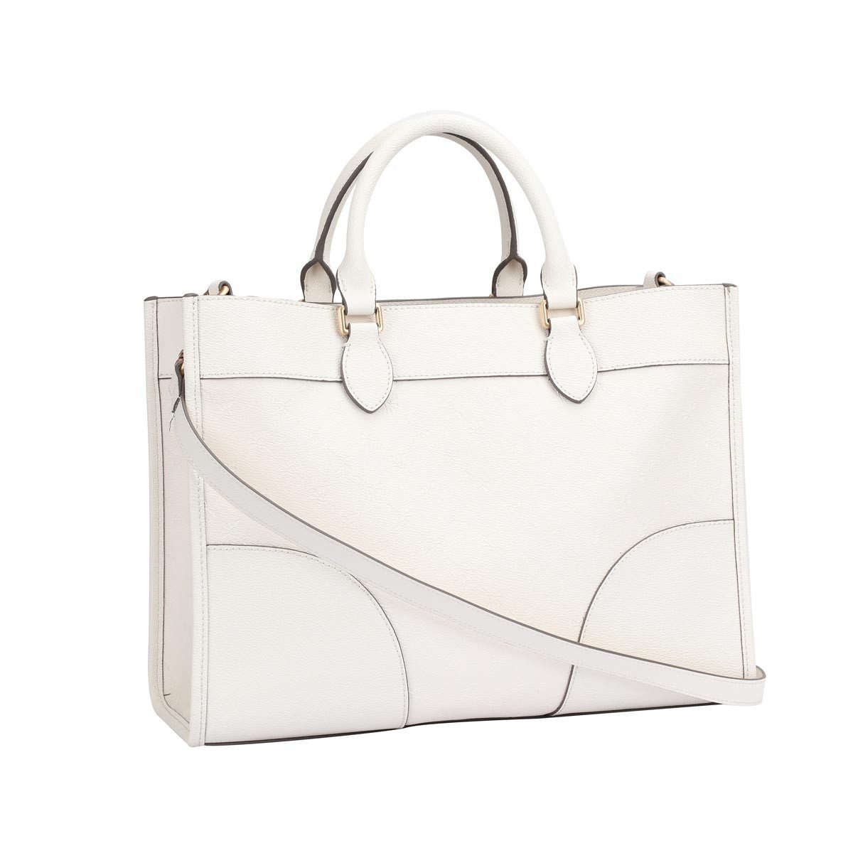 JOOP! Schultertasche 4140005332 Cortina Stampa Aurelia Handbag Lho offwhite (ein Stück, 1-tlg., ca. B/H/T 36/27/15 cm)
