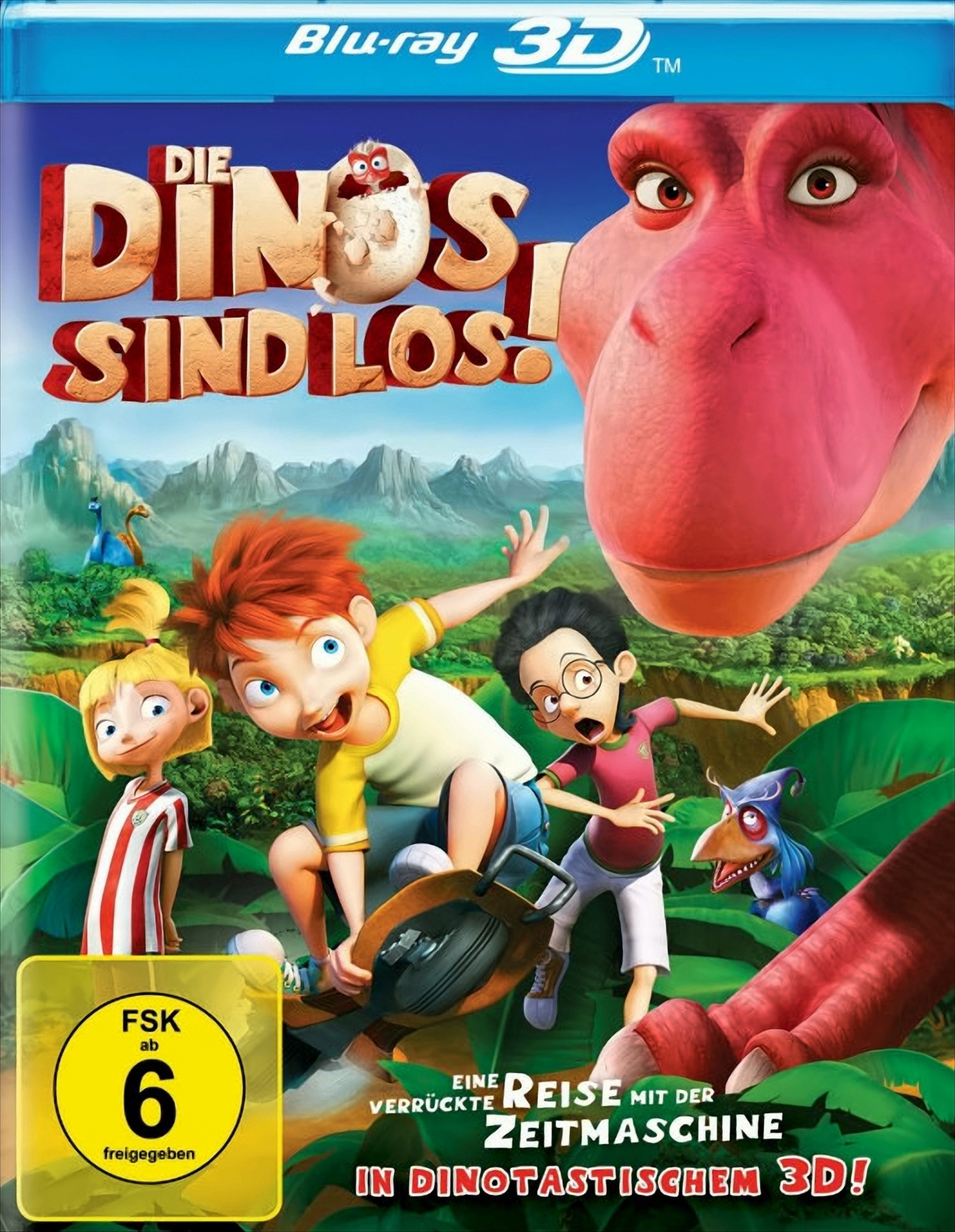PLAION Blu-ray Die Dinos sind los! (Blu-ray 3D)