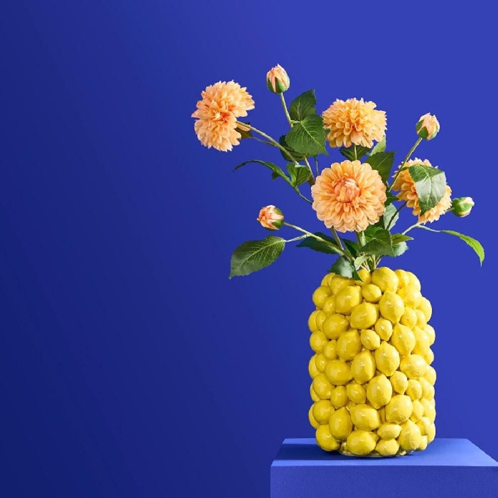 Werner Voß Dekovase Vase Zitrone Gelb (26cm)
