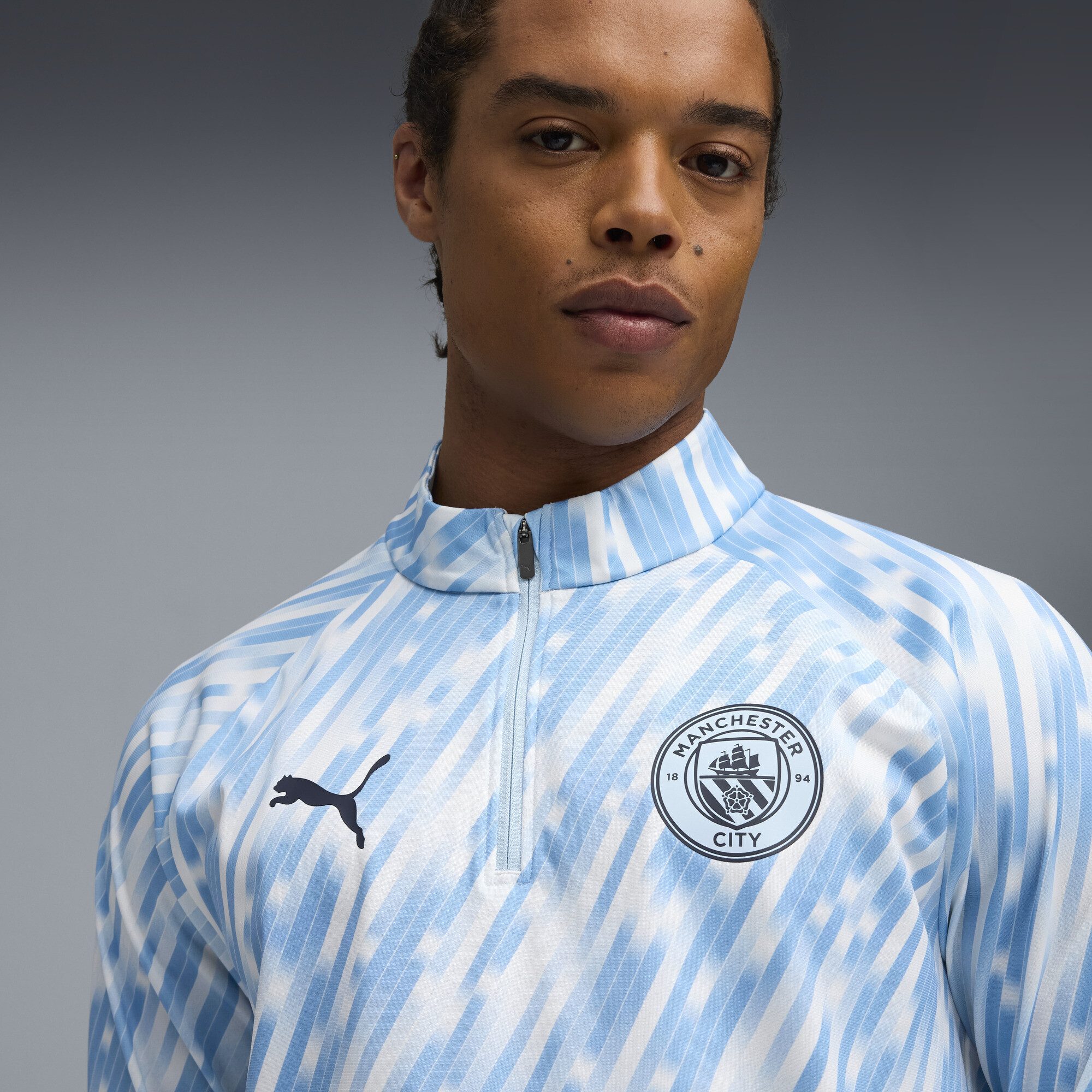 PUMA T-Shirt Manchester City Aufwärmtop Herren