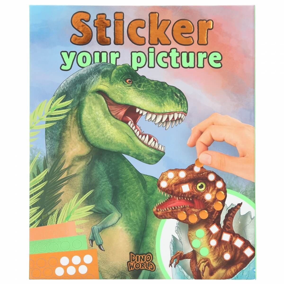 Depesche Stickerbuch Dino World Sticker Your Picture