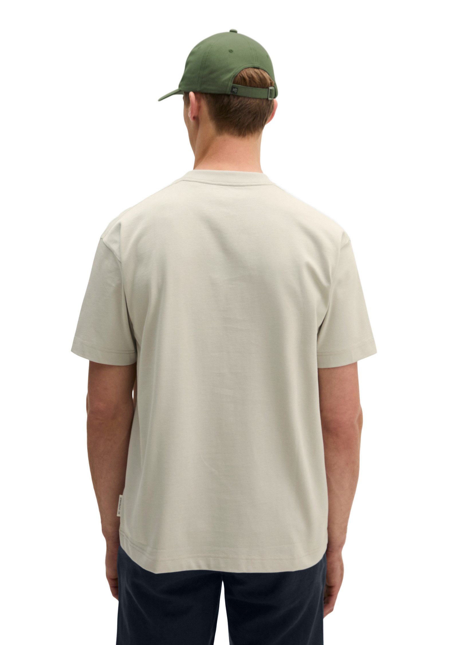 Marc O'Polo T-Shirt aus schwerem Bio-Baumwoll-Jersey