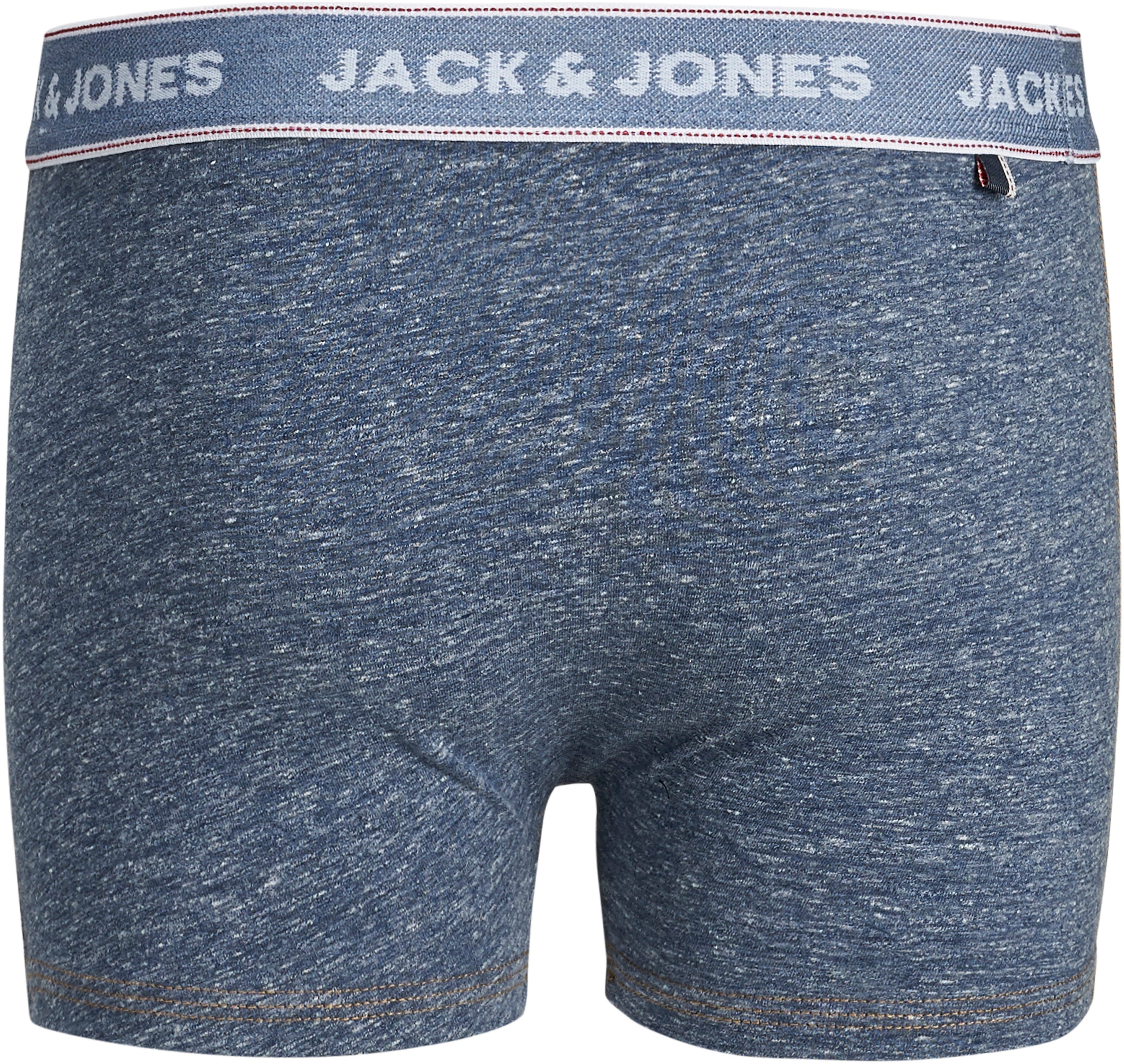 Wäsche/Bademode Unterwäsche Jack & Jones Junior Boxershorts in melierter Optik (3 Stück)