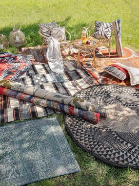 Outdoorteppich Artis, benuta, rechteckig, Höhe: 5 mm, Kunstfaser, Berber, Ethno-Style, Wohnzimmer