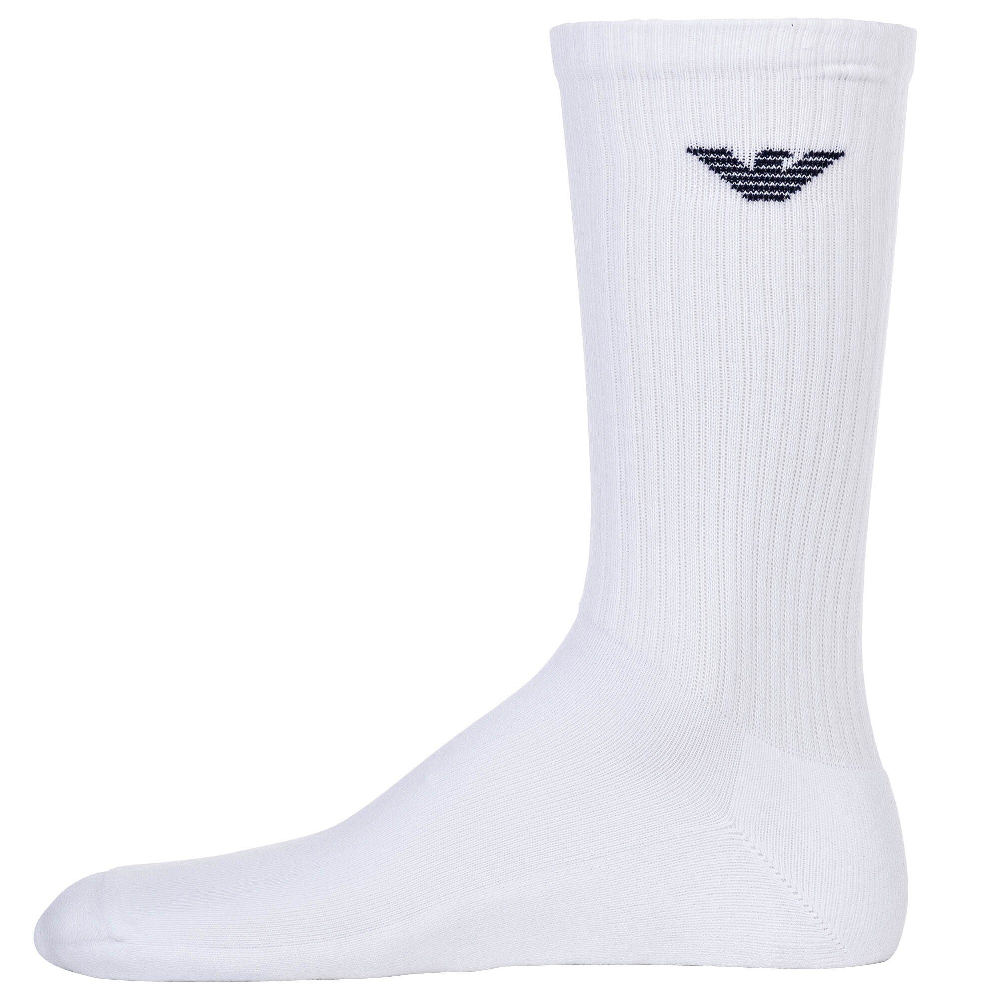 6er Medium Herren Sportsocken Socken, Mehrfarbig - Sporty Armani Emporio Pack Socks
