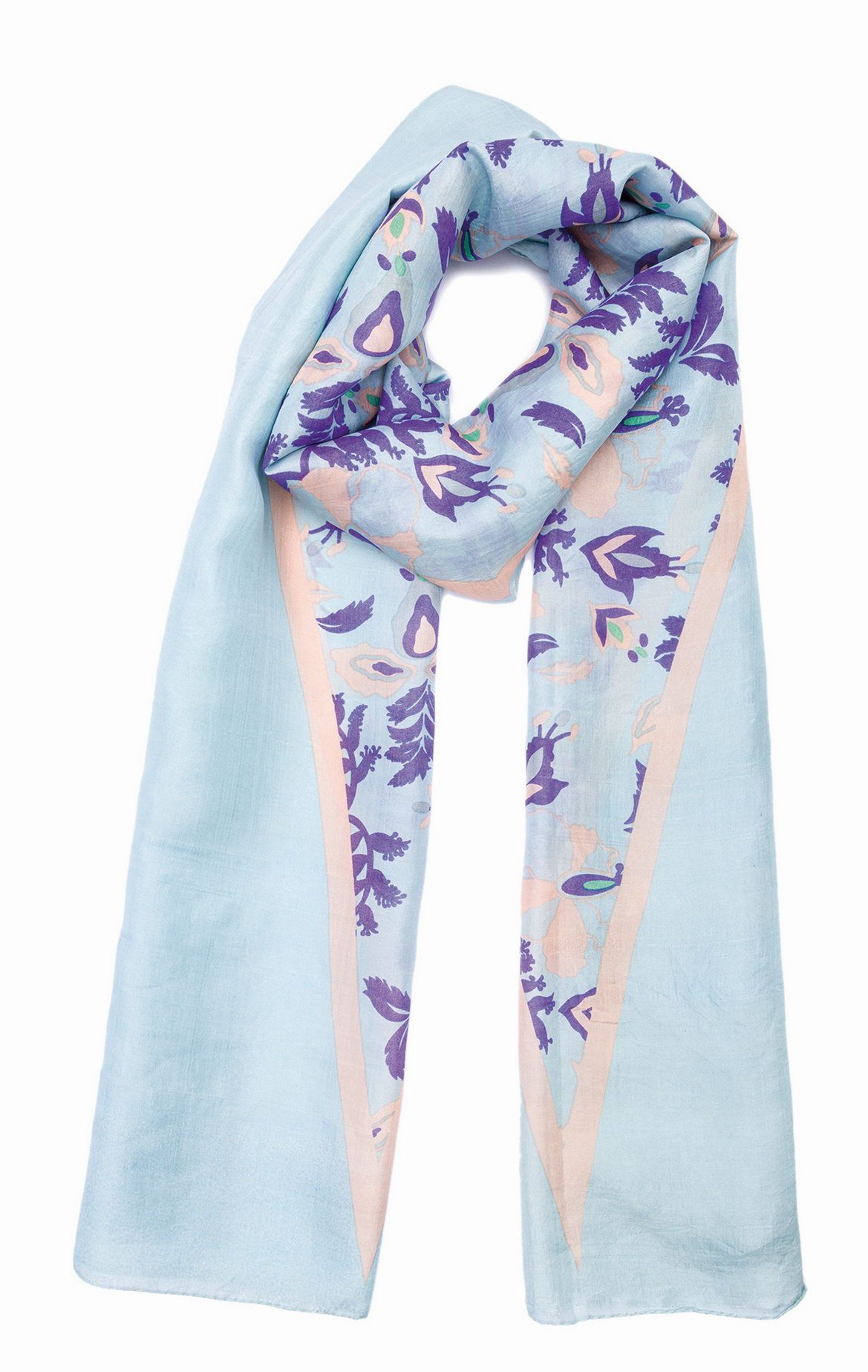 El Puente Seidenschal "Frühlingsgruß"