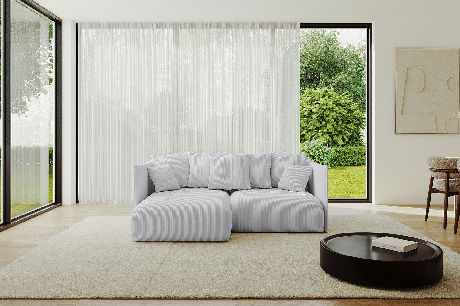 ALTDECOR Ecksofa ONESK-L, Couch mit Schlaffunktion, günstig online kaufen