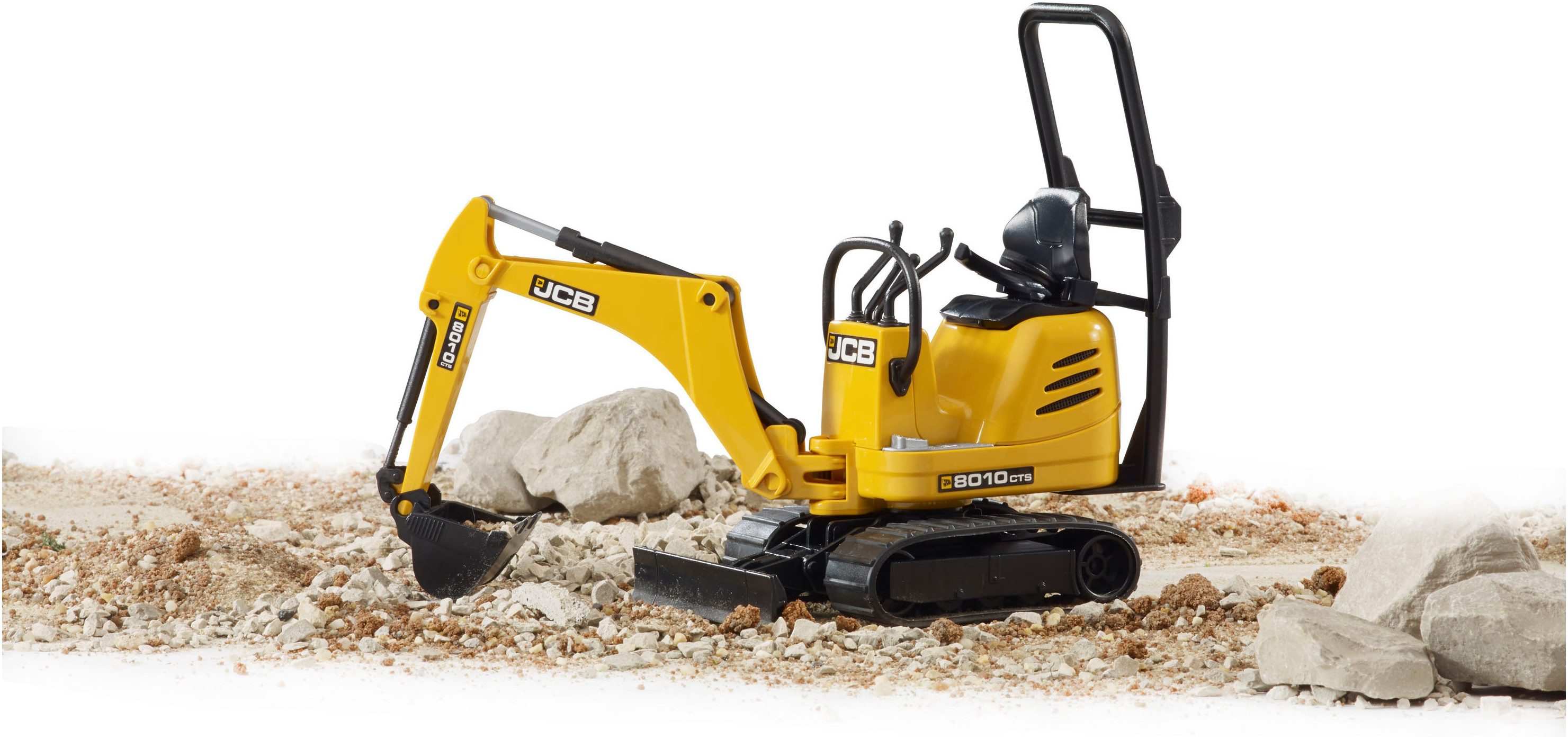 Bruder® Spielzeug-Bagger bworld JCB Bagger 25 cm (62003), Made in Europe