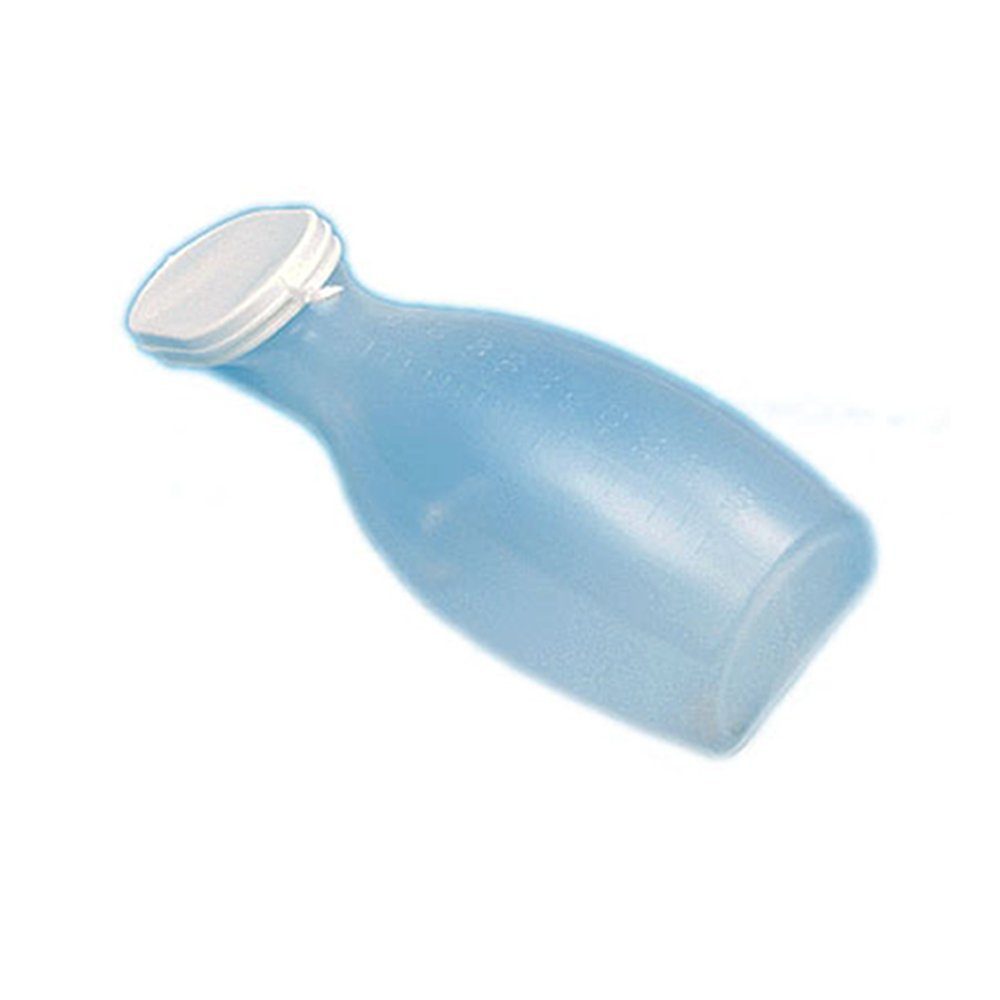 RUSSKA Urin-Flasche Urinflasche für Damen, aus Kunststoff milchig