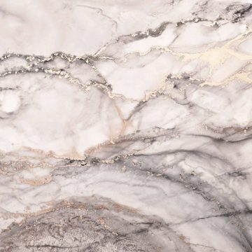 Unik Nordic Vliestapete Fototapete Marmor Pearl (250/280/300 cm Höhe) #1081, glatt, grafisch, (Komplettsatz für eine Wand, Vlies, Fototapete, ausdünstungsfreier Druck), Geeignet für alle typischen Oberflächen. Auch Decken oder Schrägen.