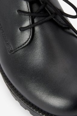 Next Leder-Loafer zum Schnüren, weite Passform Schnürschuh (1-tlg)