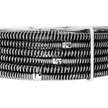 MSW Rohrreiniger-Schlauchaufsatz Rohrreiniger Set 16mm + 15mm Abflussreiniger, L: 42 cm