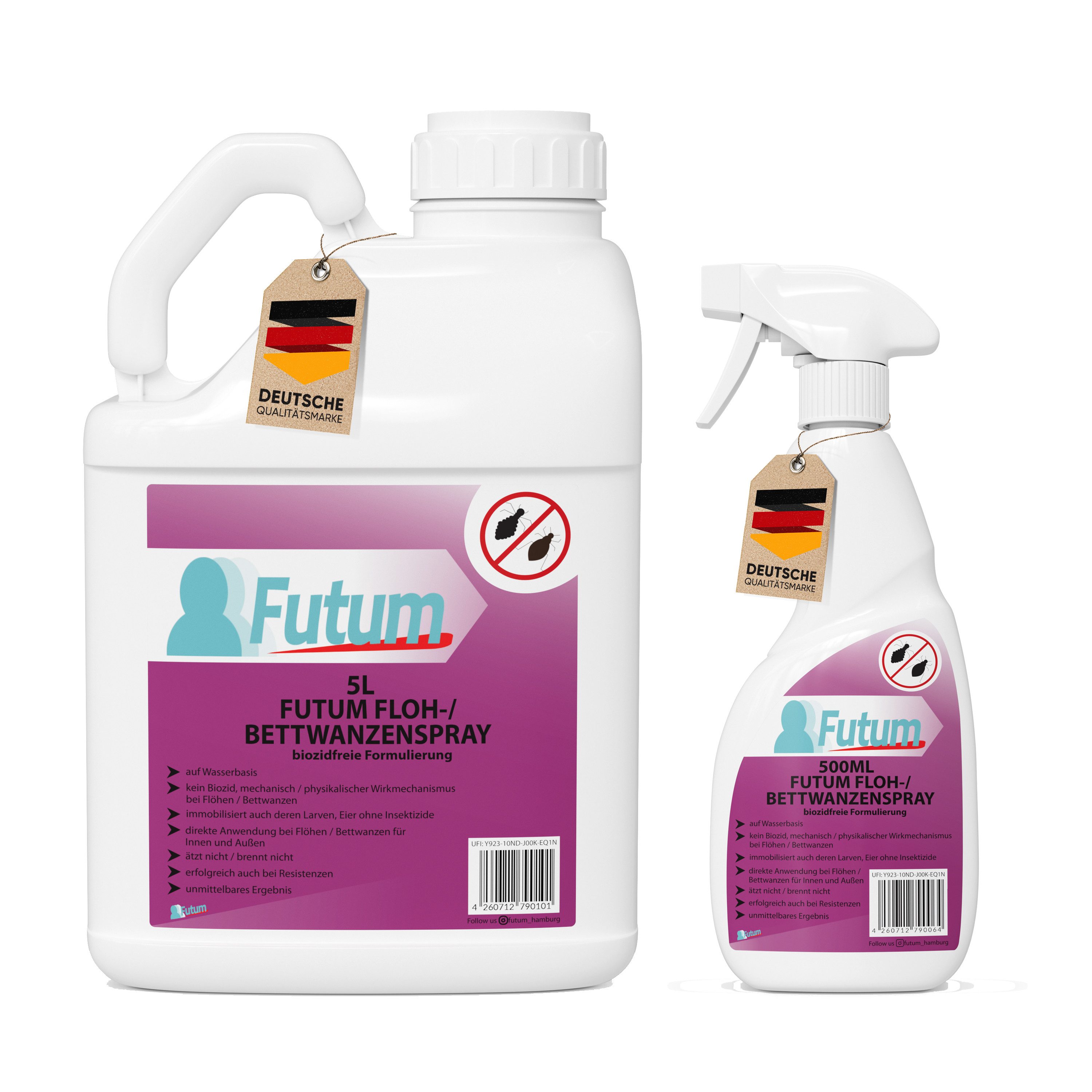 Insektenspray Anti-Bettwanzen-Spray Floh-Mittel Ungeziefer-Spray