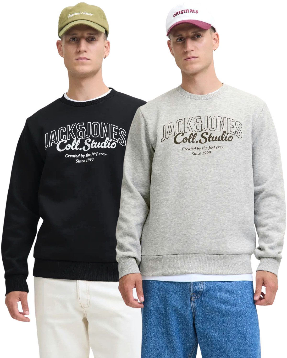 Jack & Jones Rundhalspullover (Spar-Set, 2er günstig online kaufen