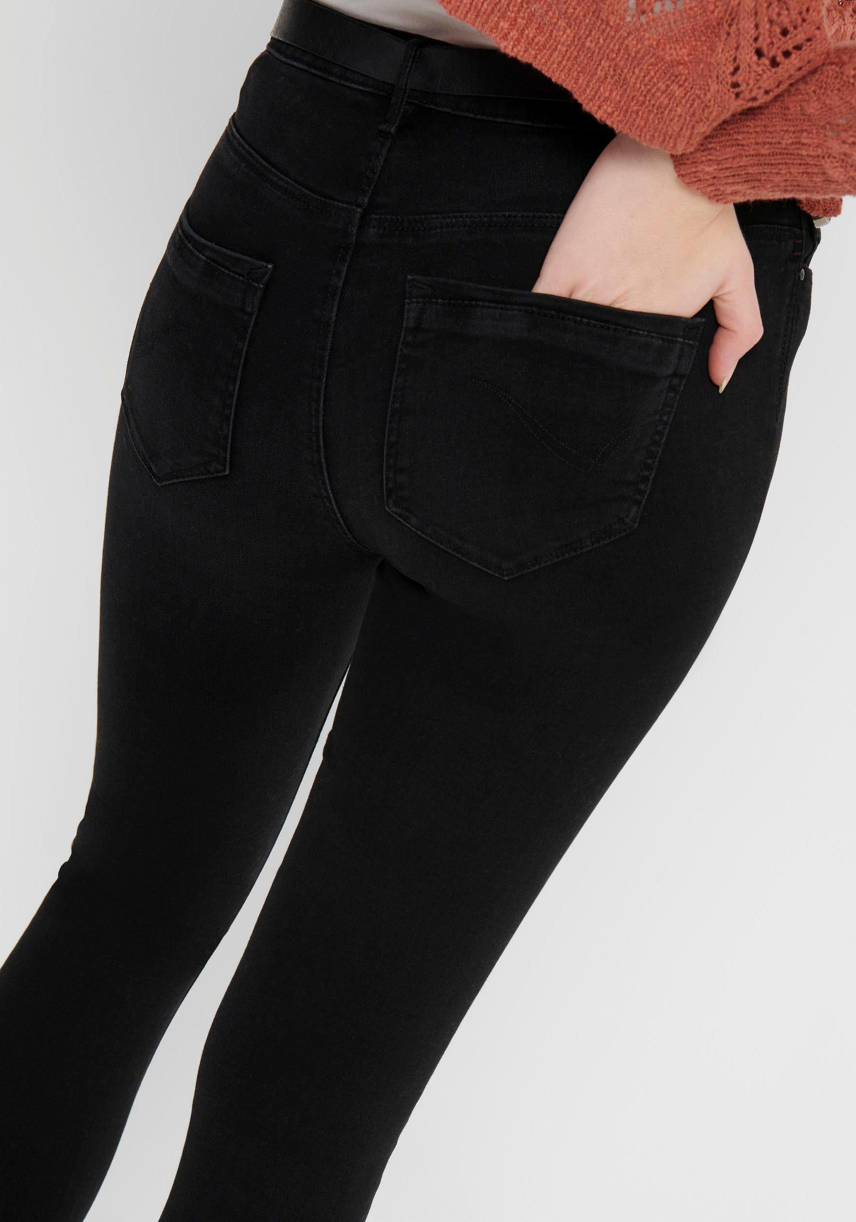 black High-waist-Jeans LOLA DNM ONLY AZG ONLPAOLA neu 132907 SK HW