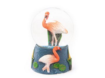 Cornelißen Schneekugel Schneekugel Poly mini - Flamingo Blick mitte
