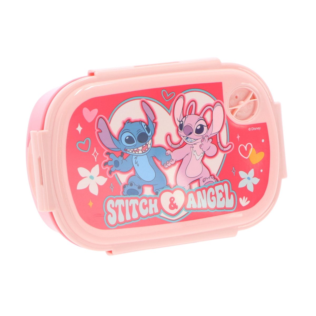 Textiel Trade B.V. Lunchbox Disney Lilo & Stitch Lunchpaket 5-tlg. Brotdose Trinkflasche Snackbox, Multicomposition, (4x Brotdose, 1x Flasche) – Bild 3 von 4