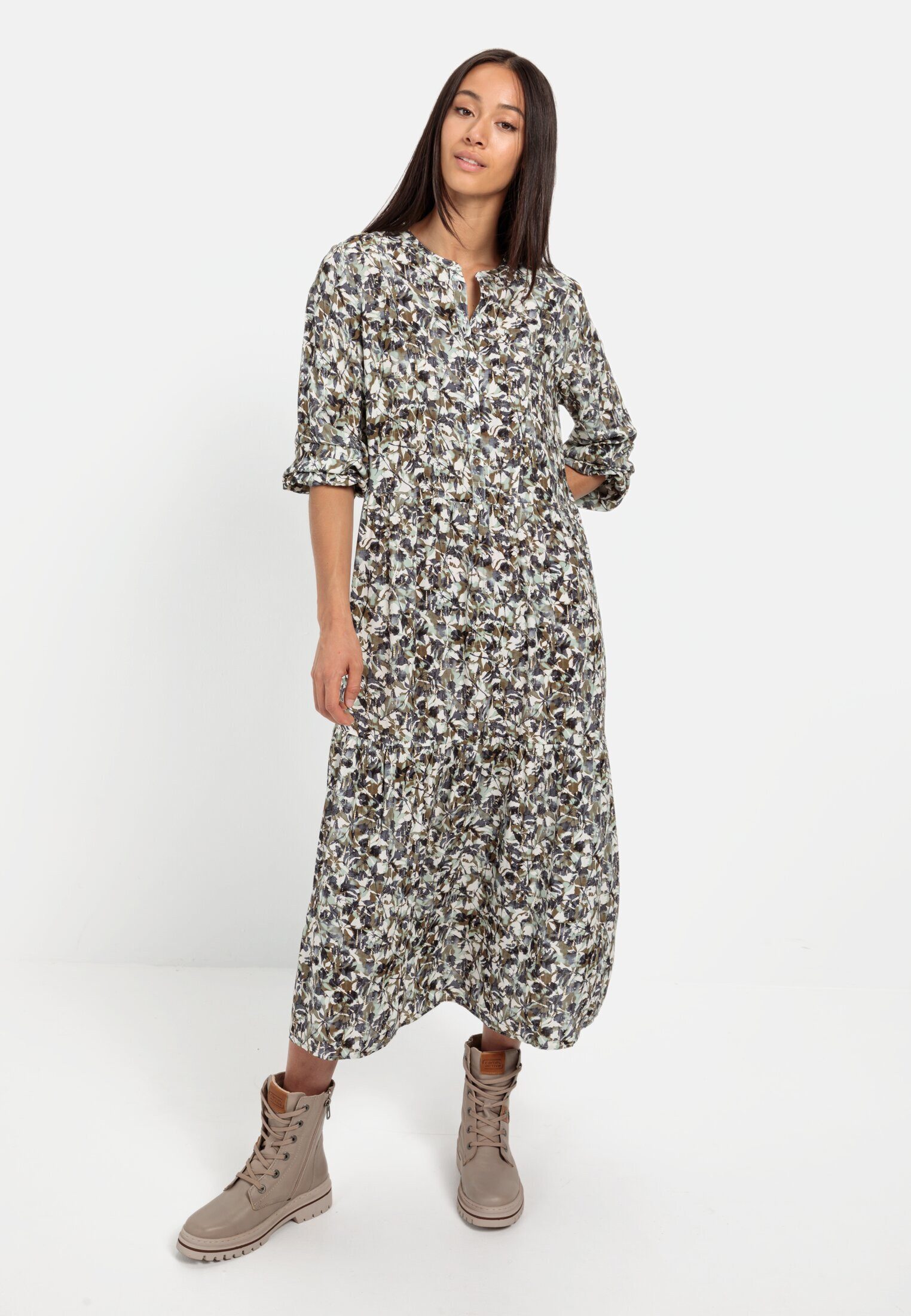 Blusenkleid mit langen Ärmeln