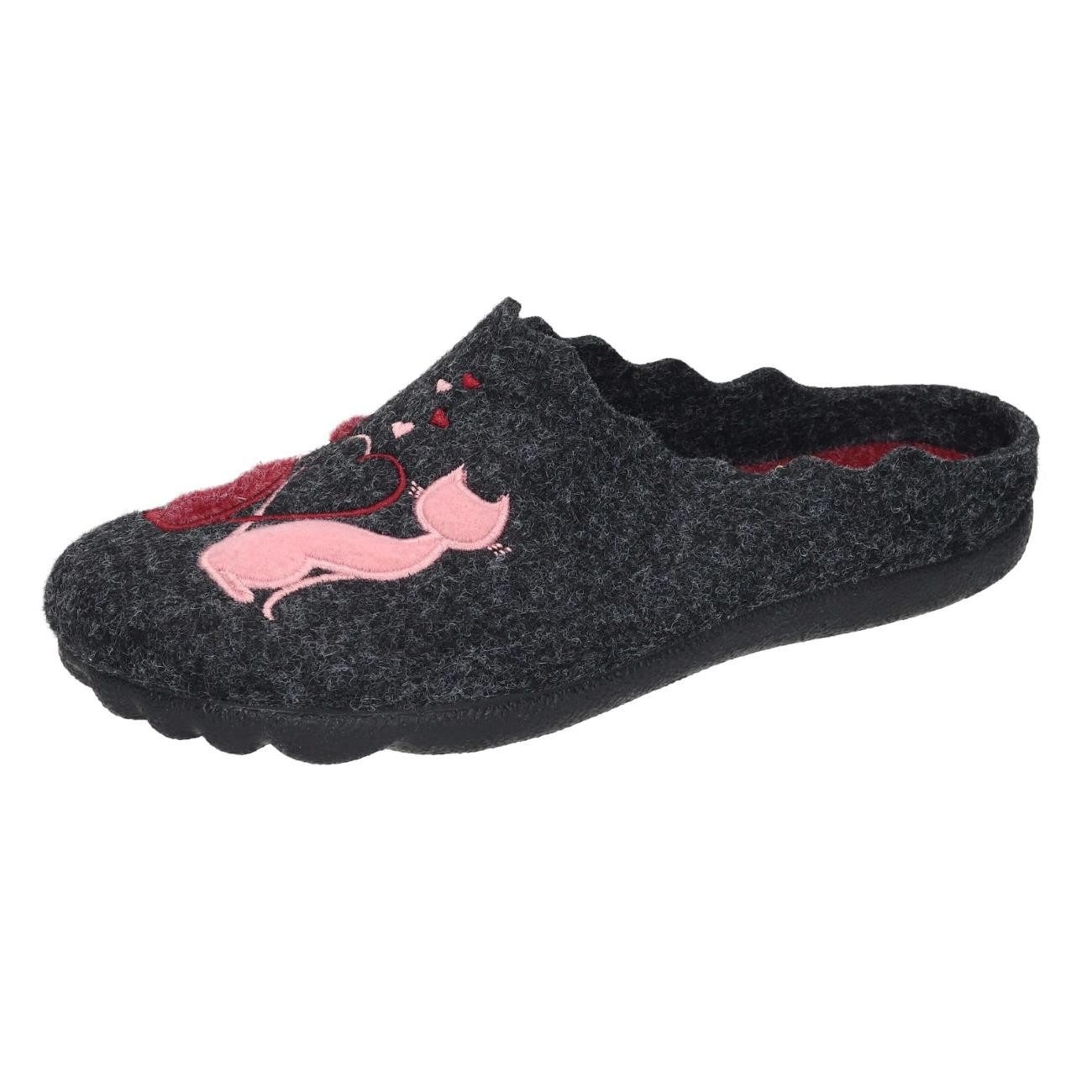 Manitu Manitu Home Damen Hausschuh 2 Katzen EUR 42 Hausschuh