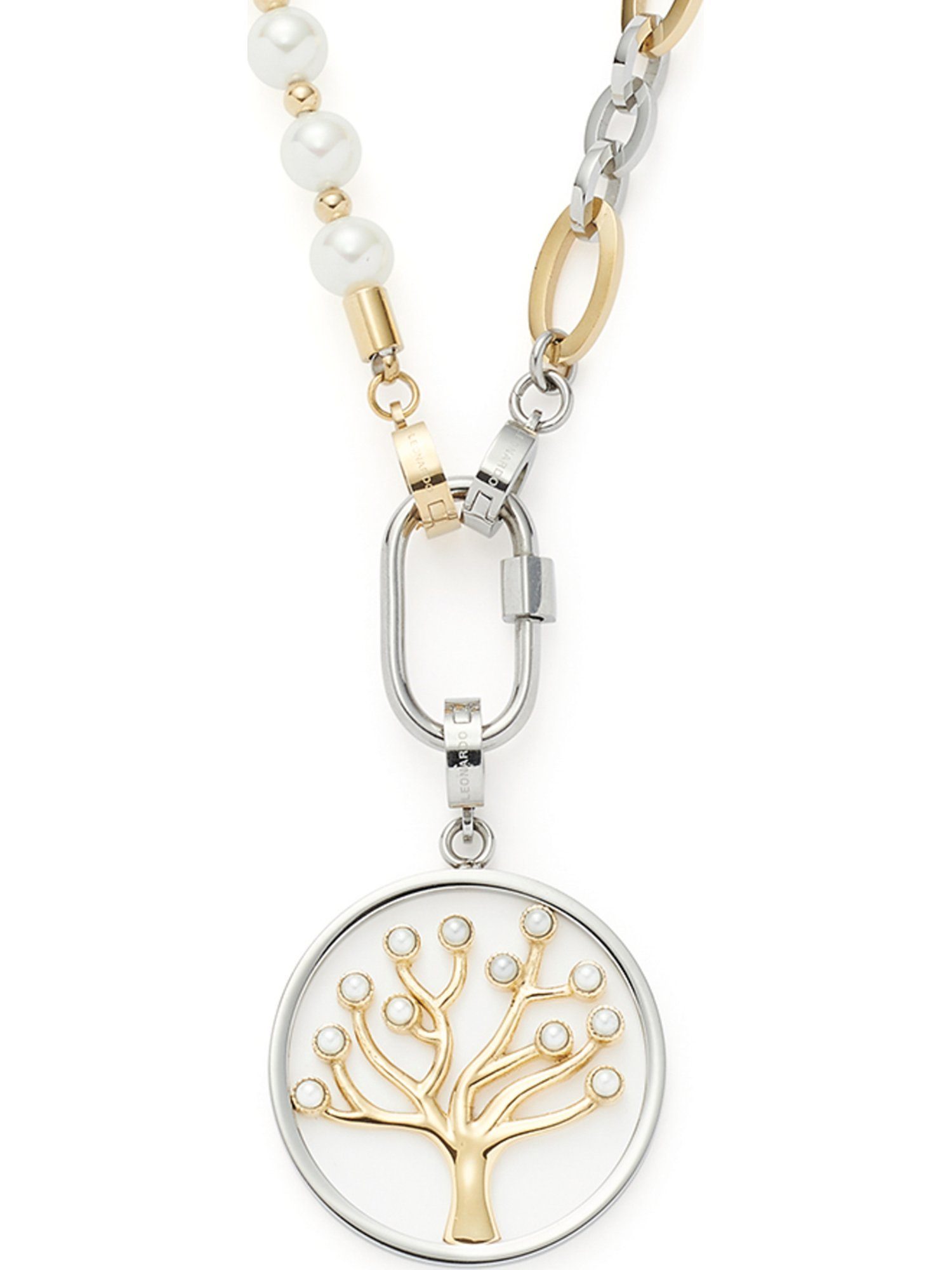 LEONARDO Edelstahlkette Leonardo Damen-K...