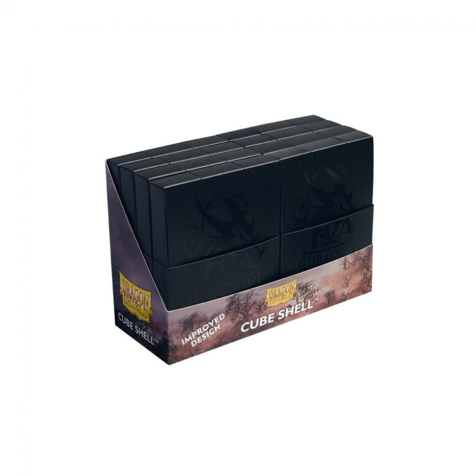 Arcane Tinmen Spiel, Dragon Shield - Cube Shell Box - Shadow Black - englisch