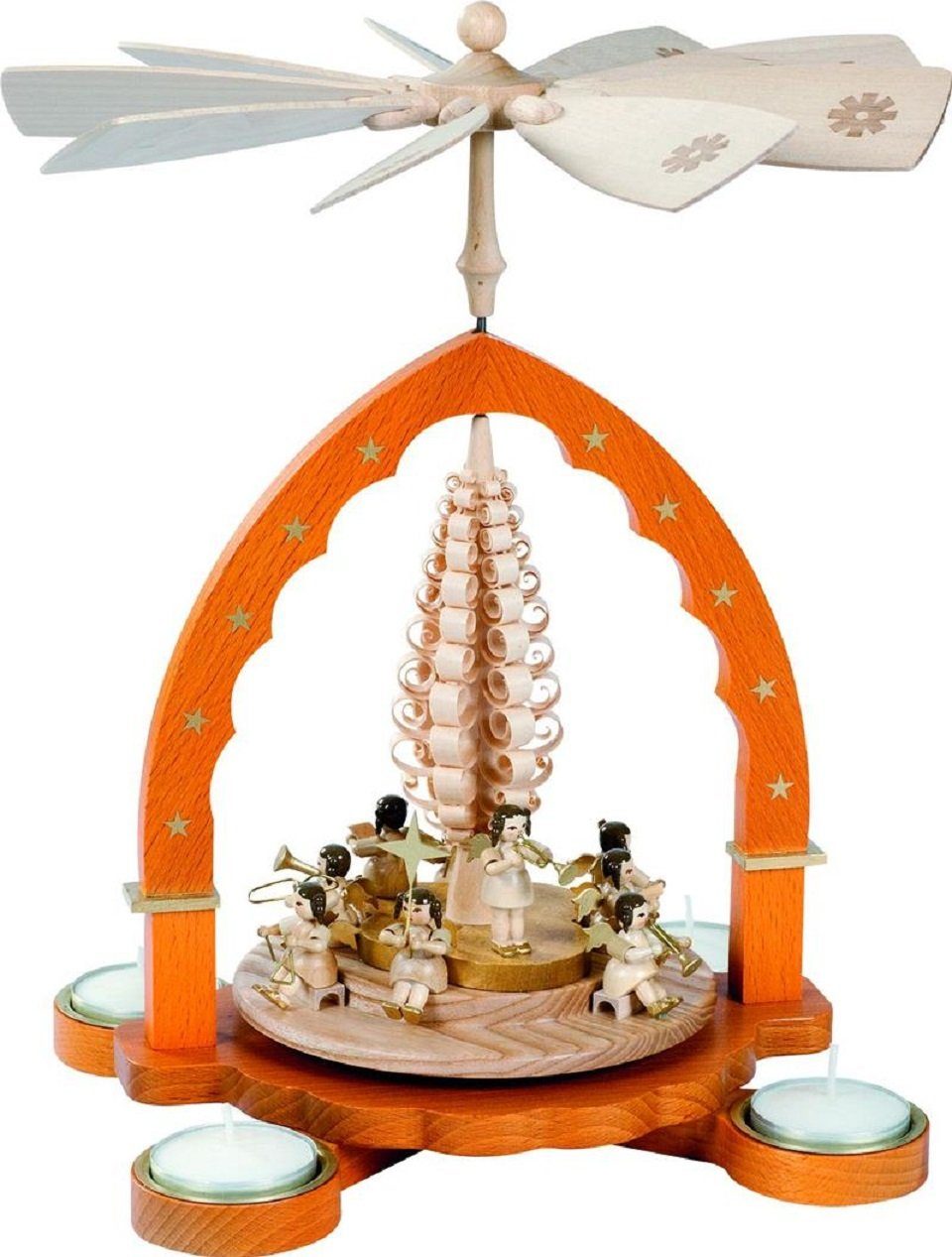 Weihnachtspyramide Richard Glässer Pyramide Engelkonzert