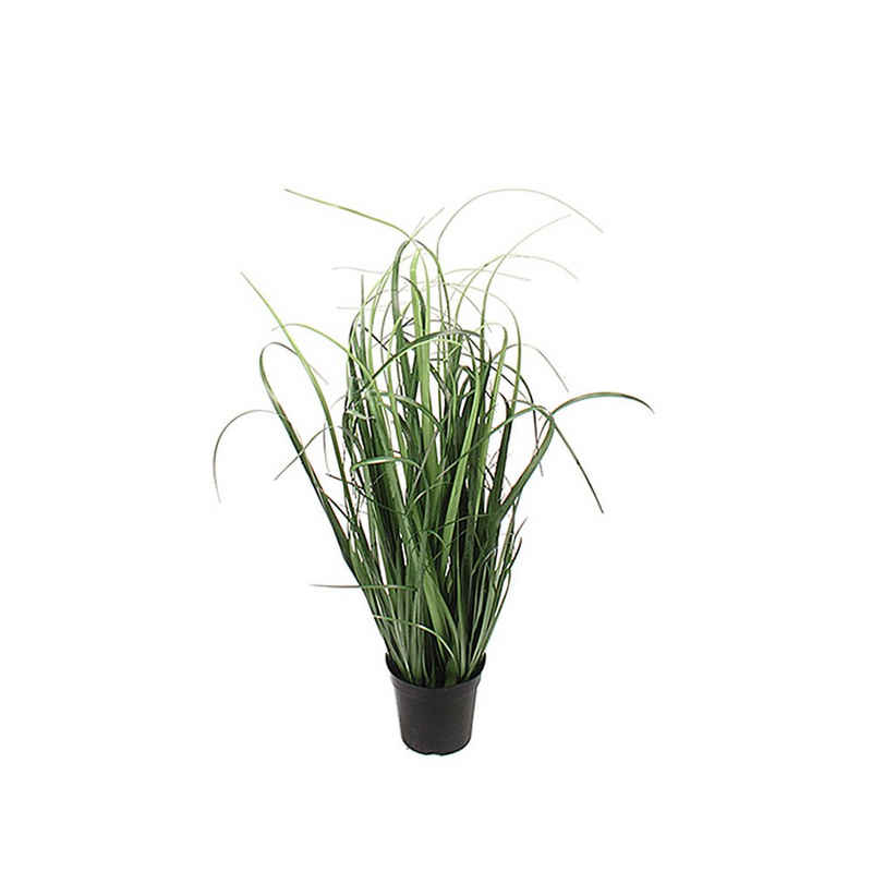 Kunstgras »Kunstpflanze GRÄSER aus Kunststoff breites künstliches Gras Floristenqualität«, Vosteen