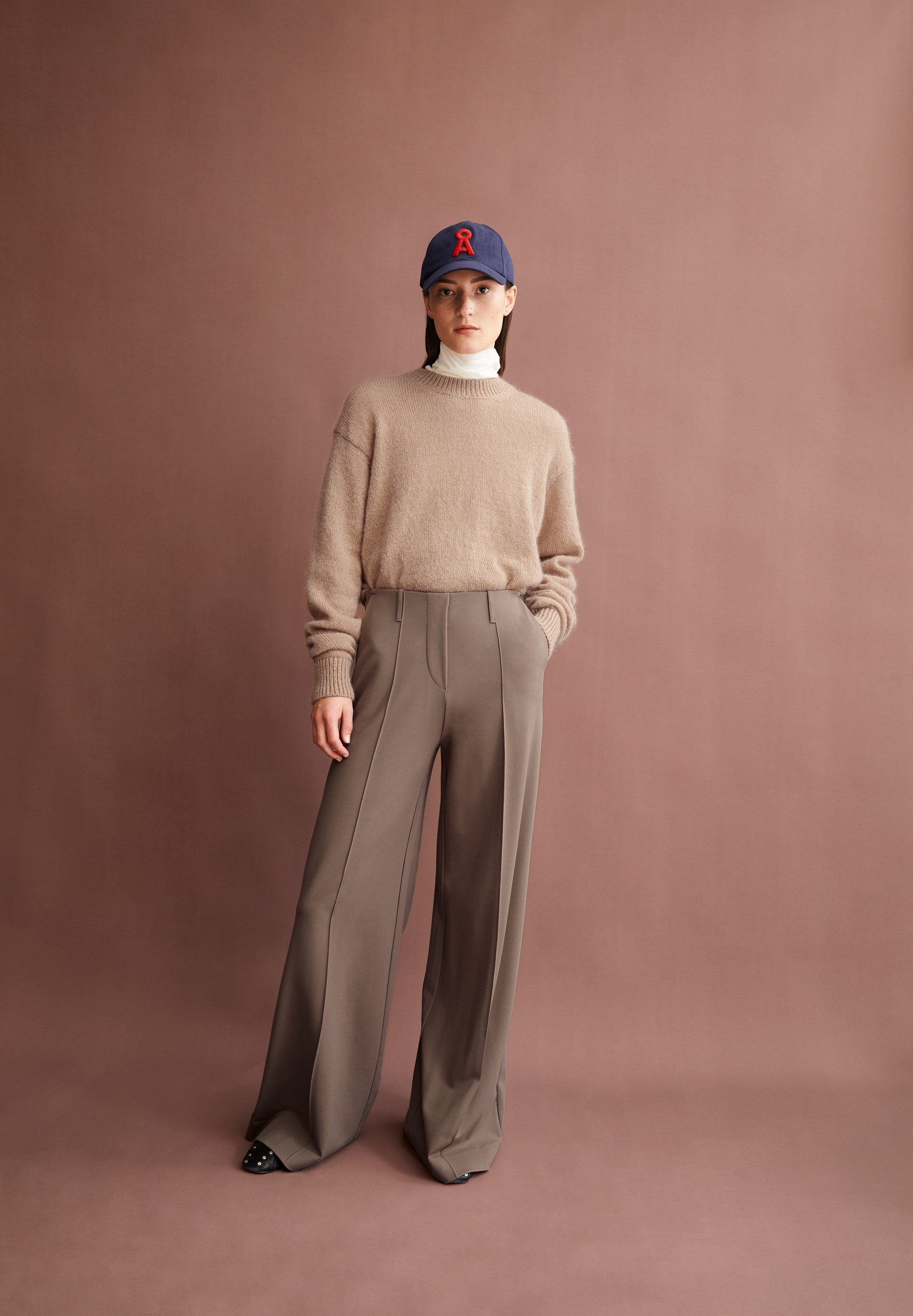 Armedangels Jerseyhose MAEVAA (Mid waist, Regular Fit) LENZING™ ECOVERO™ Viskose Mix